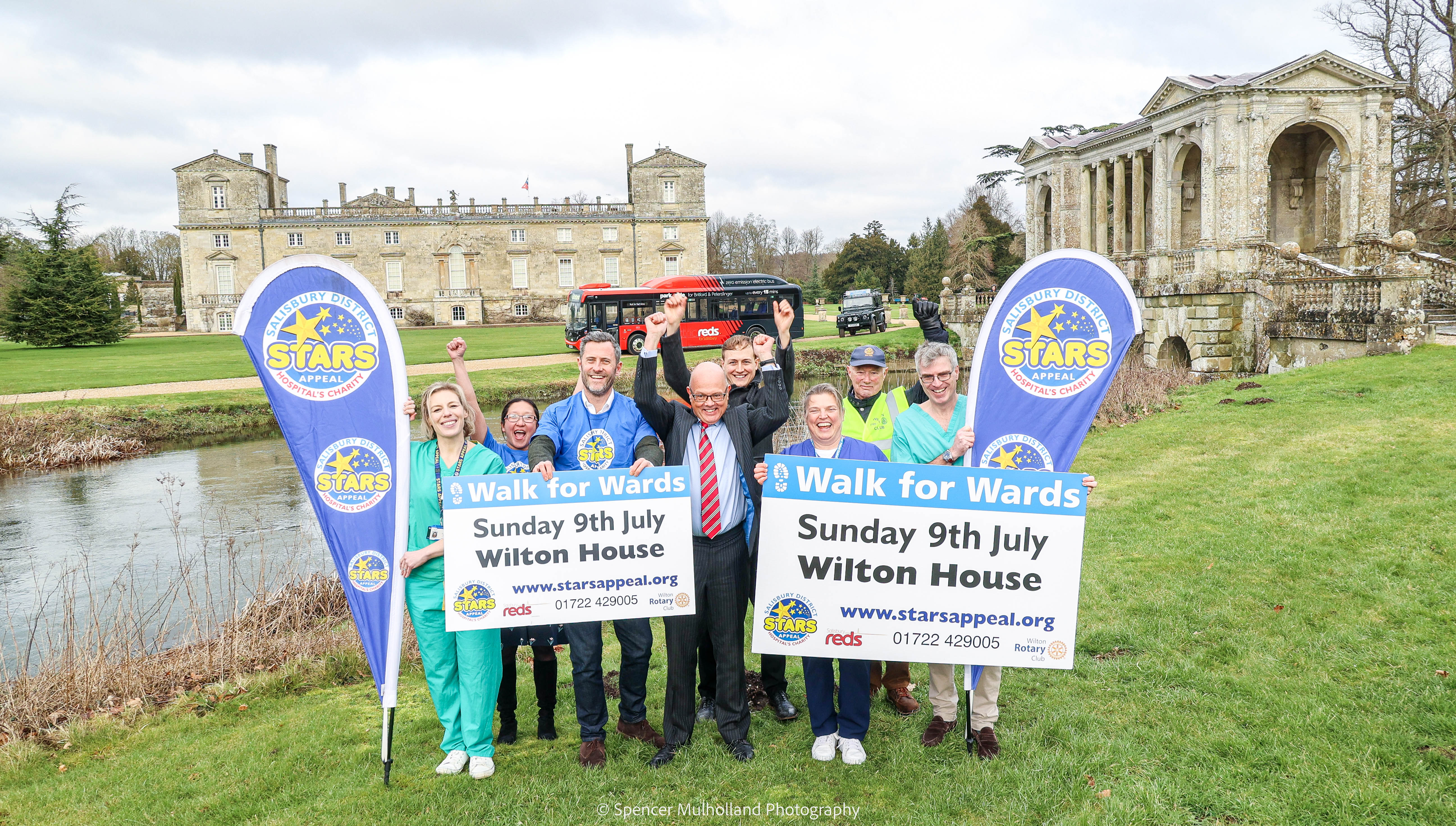 Walk for Wards 2023 Hundreds at Wilton House for Stars Appeal GHR